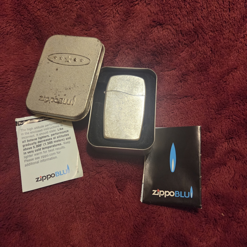 Zippo Silver Lighter